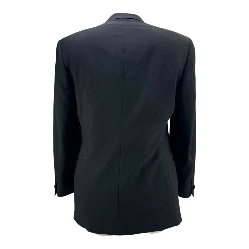 Jhane‎ Barnes Men's Single Button Ventless Wool Tuxedo Jacket Size 42R